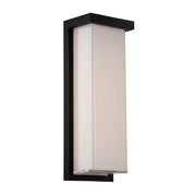 Ledge 14" Outdoor Wall Sconce in Black