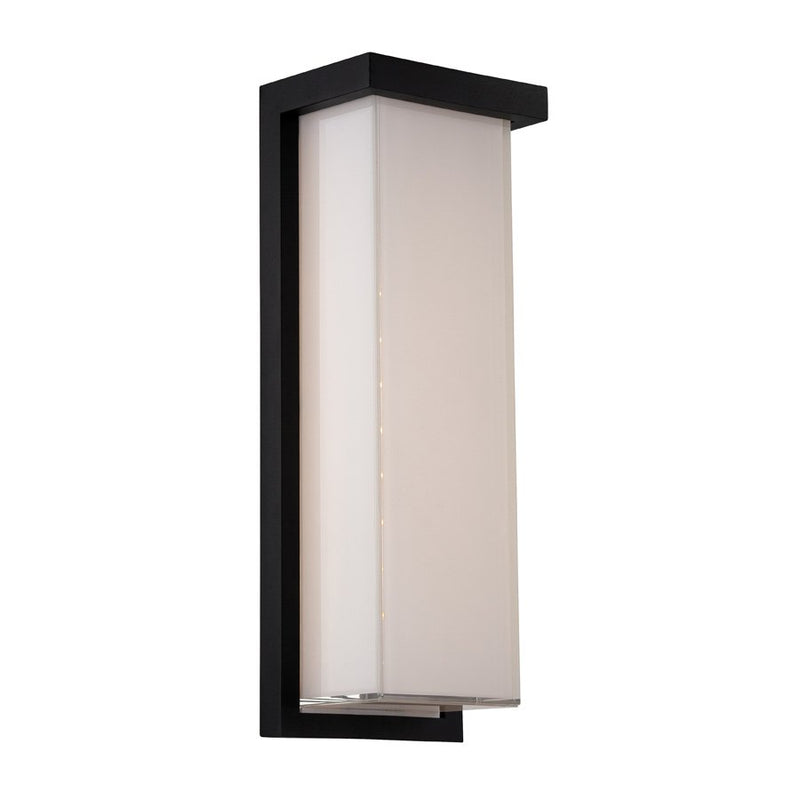 Ledge 14" Outdoor Wall Sconce in Black