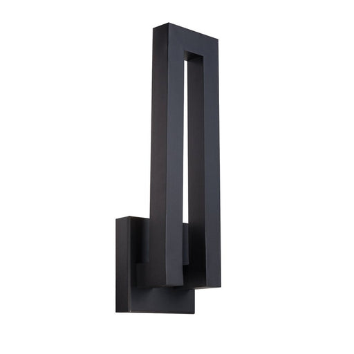Forq Small Outdoor Wall Sconce in Black