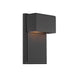 Hiline LED Outdoor Wall Sconce in Black