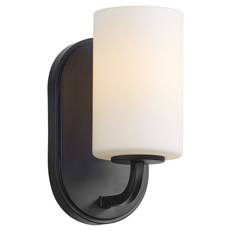 Rutherford 1 Light Wall Mount in Matte Black