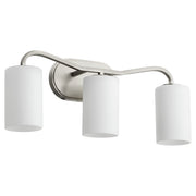 Rutherford 3 Light Vanity in Satin Nickel
