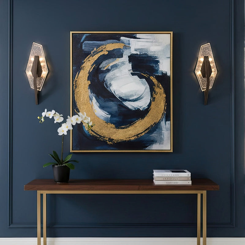 Down the Wrong Path 24.5" Wall Sconce in Brontourage