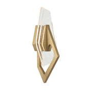 Down the Wrong Path 24.5" Wall Sconce in Brass Kisser