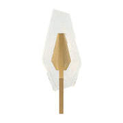 Down the Wrong Path 24.5" Wall Sconce in Brass Kisser