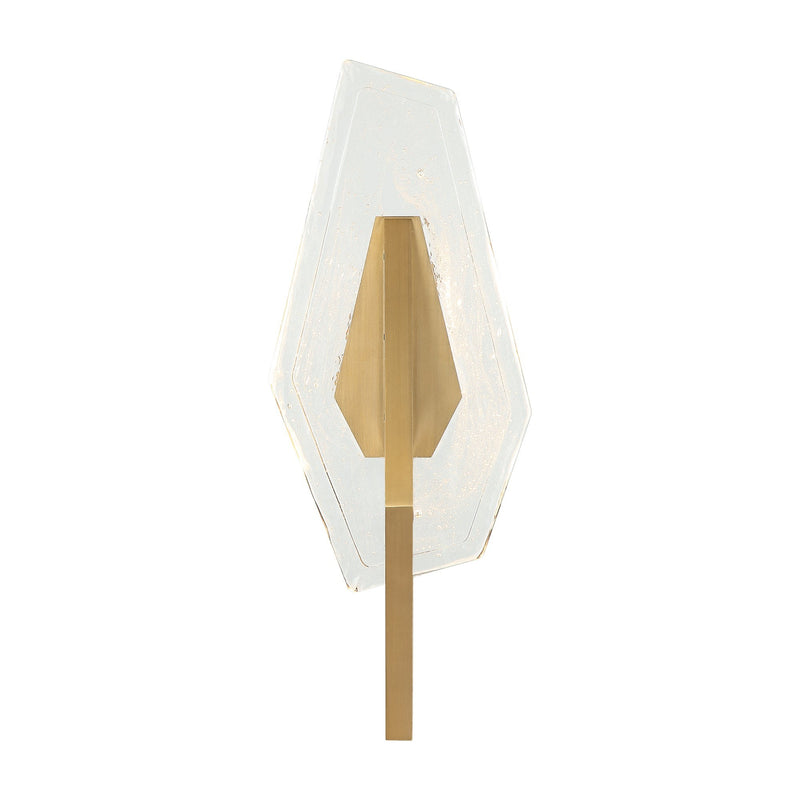 Down the Wrong Path 24.5" Wall Sconce in Brass Kisser