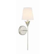 Broche 1 Light 6" Sconce in Antique Silver