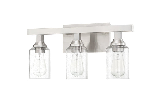 Chicago 3 Light 22" Vanity in Brushed Polished Nickel