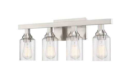 Chicago 4 Light 28.25" Vanity in Brushed Polished Nickel