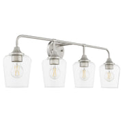 Raymond 4 Light Vanity in Satin Nickel