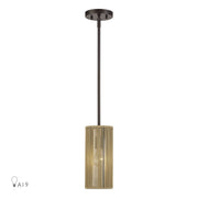 Acordia Mini Pendant in English Bronze