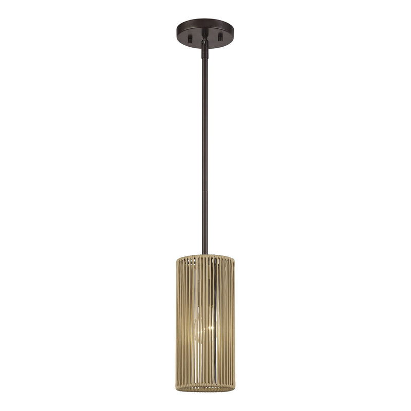 Acordia Mini Pendant in English Bronze