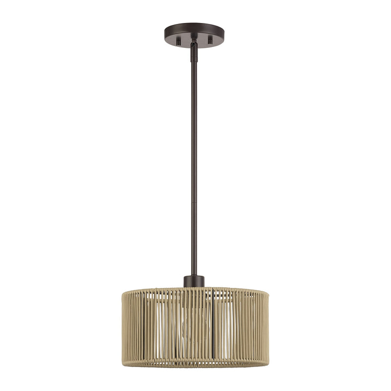 Acordia Pendant in English Bronze