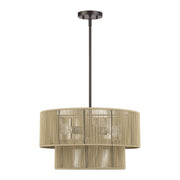 Acordia 4-Light Chandelier in English Bronze