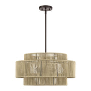 Acordia 5-Light Chandelier in English Bronze