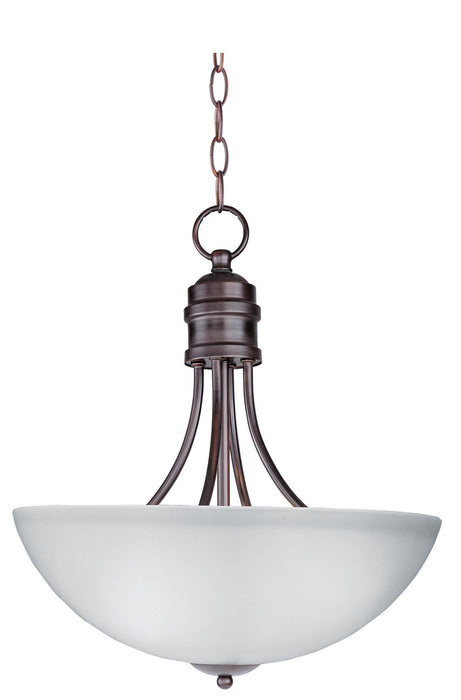 Logan Three Light Pendant in Oil Rubbed Bronze