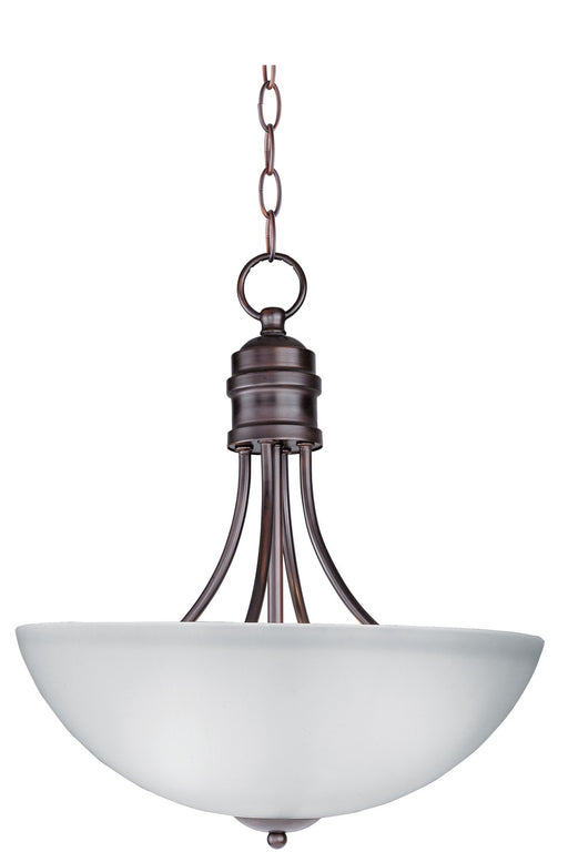 Logan Three Light Pendant in Oil Rubbed Bronze