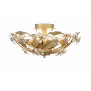 Paris Market 6 Light 16" Semi Flush Mount in Gold Leaf