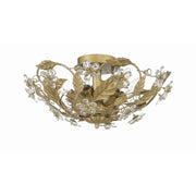 Paris Market 6 Light 16" Semi Flush Mount in Gold Leaf