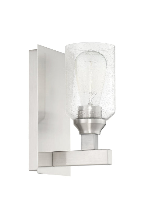 Chicago 1 Light 6" Wall Sconce in Brushed Polished Nickel