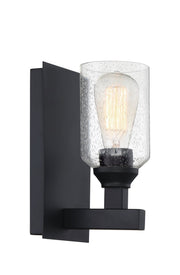 Chicago 1 Light 6" Wall Sconce in Flat Black