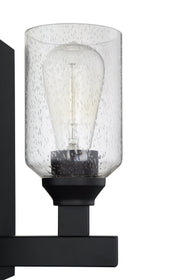 Chicago 1 Light 6" Wall Sconce in Flat Black