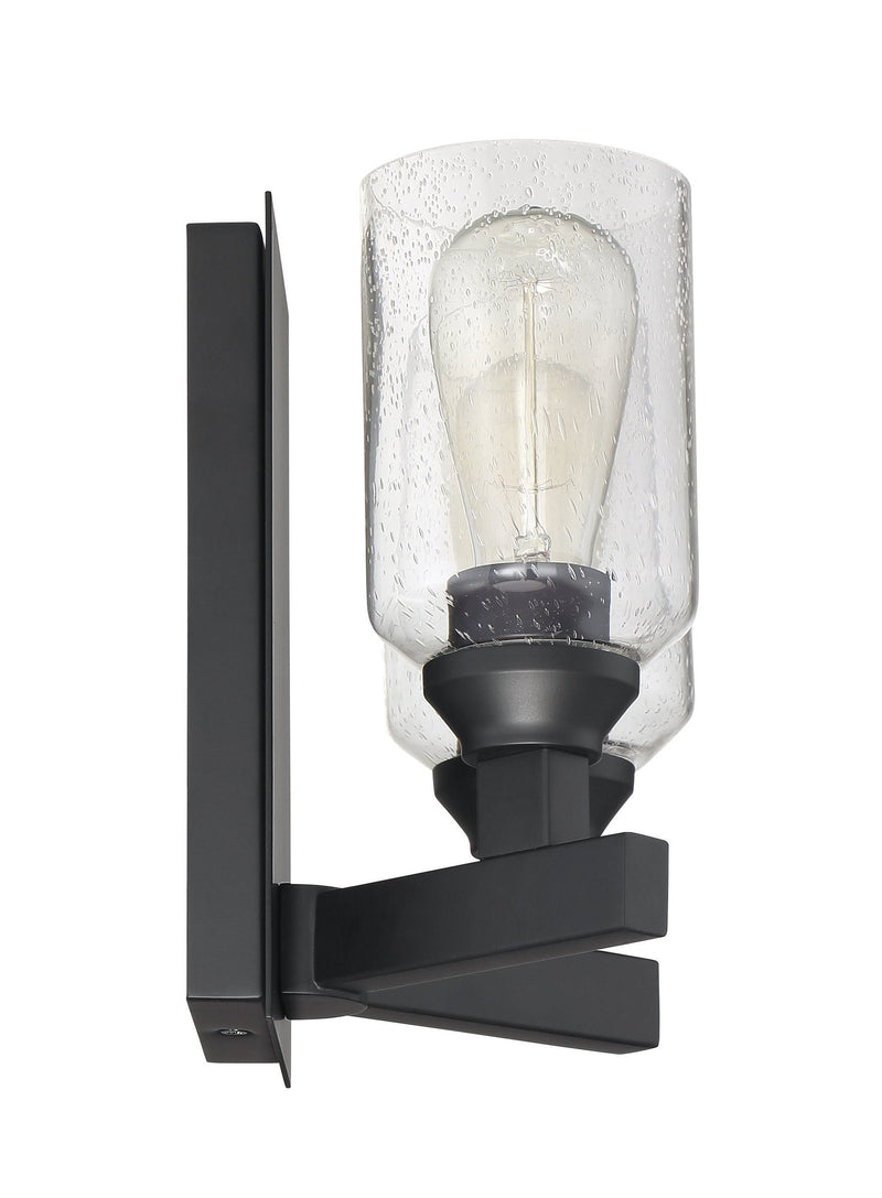 Chicago 2 Light 10" Wall Sconce in Flat Black