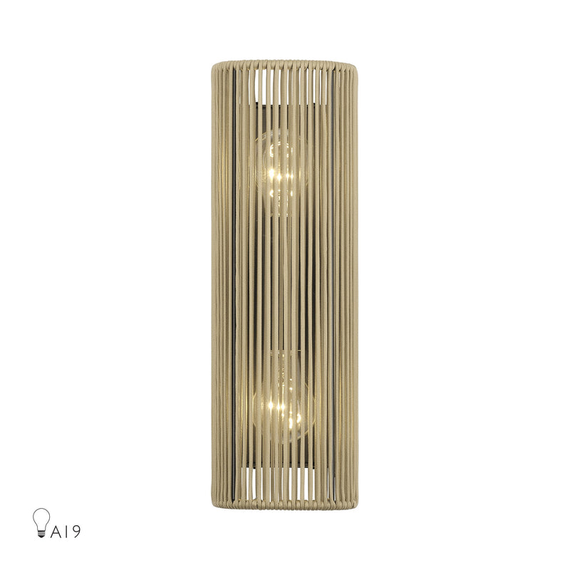 Acordia 2-Light Wall Sconce in English Bronze