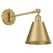 Bailey 1 Light Wall Lamp in Aged Brass