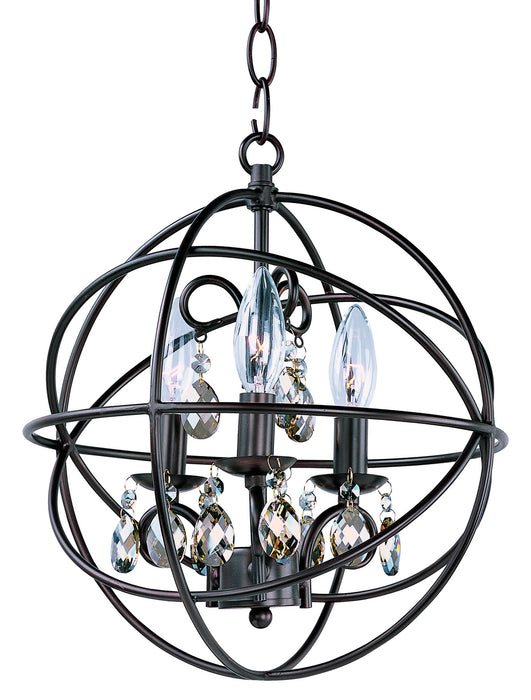 Orbit Three Light Pendant in Oil Rubbed Bronze