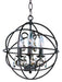 Orbit Three Light Pendant in Oil Rubbed Bronze