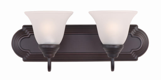Essentials - 801x Two Light Bath Vanity in Oil Rubbed Bronze