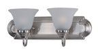 Essentials - 801x Two Light Bath Vanity in Satin Nickel