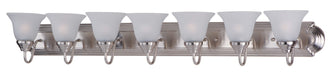 Essentials 7-Light Bath Sconce in Satin Nickel - Lamps Expo