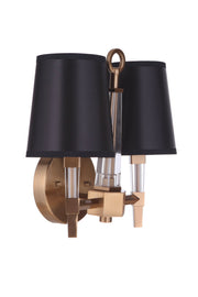 Tarryn 2 Light 11.88" Wall Sconce in Satin Brass
