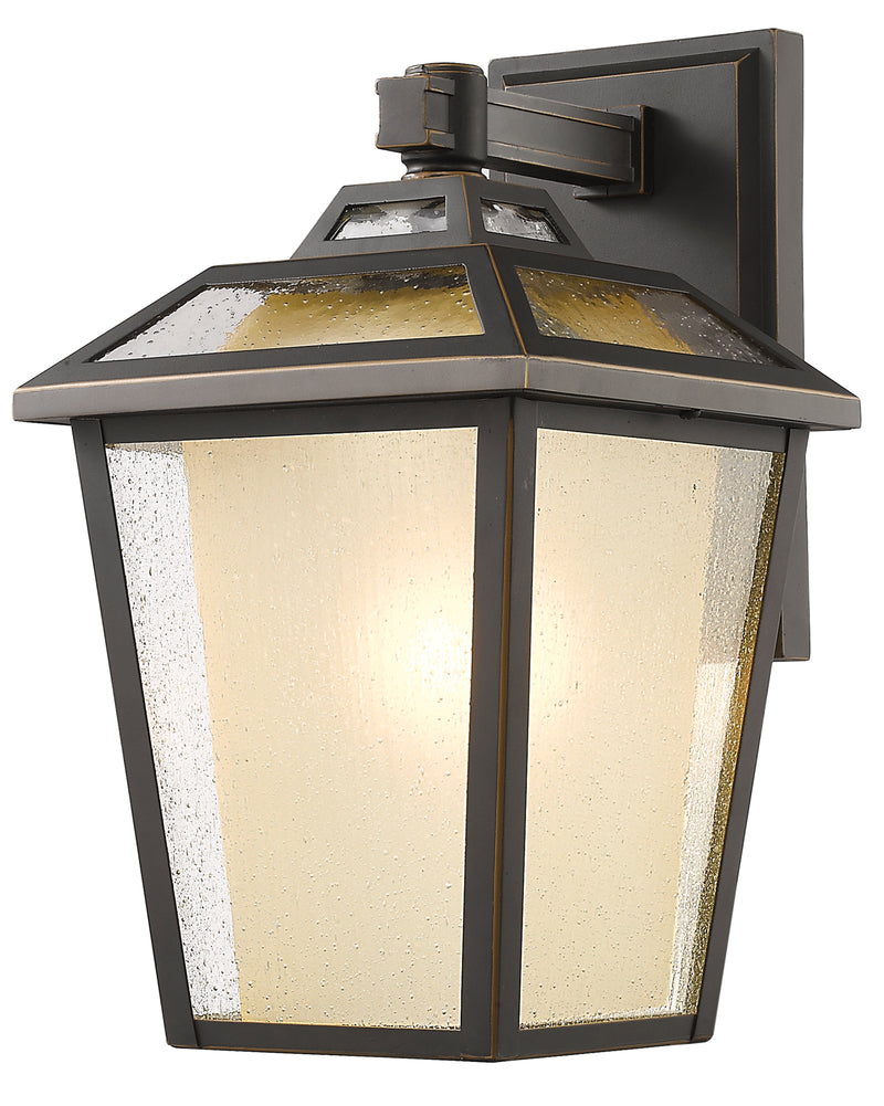 Memphis Outdoor 1 Light 11" Outdoor Wall Light in Oil Rubbed Bronze