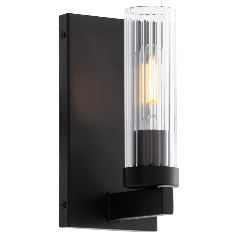 Kilbey 1 Light Vanity in Matte Black