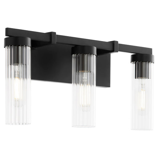 Kilbey 3 Light Vanity in Matte Black