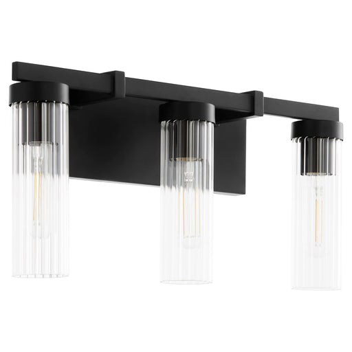 Kilbey 3 Light Vanity in Matte Black