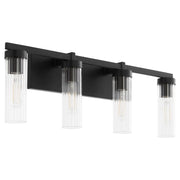 Kilbey 4 Light Vanity in Matte Black