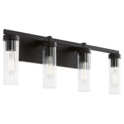 Kilbey 4 Light Vanity in Matte Black