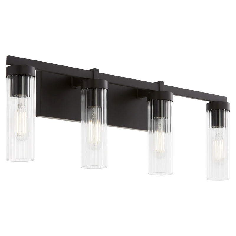 Kilbey 4 Light Vanity in Matte Black