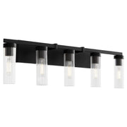 Kilbey 5 Light Vanity in Matte Black