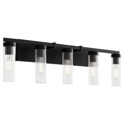 Kilbey 5 Light Vanity in Matte Black