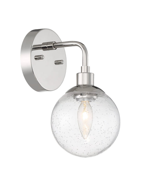 Que 1 Light 7.25" Wall Sconce in Chrome