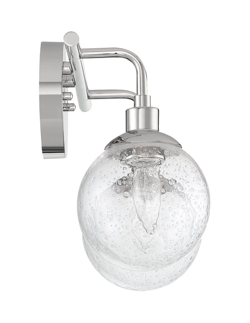 Que 2 Light 14.5" Vanity in Chrome