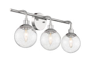 Que 3 Light 23.75" Vanity in Chrome
