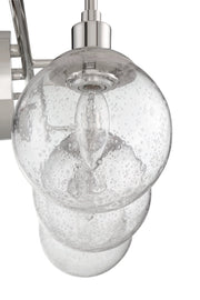 Que 3 Light 23.75" Vanity in Chrome