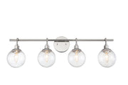Que 4 Light 32.5" Vanity in Chrome