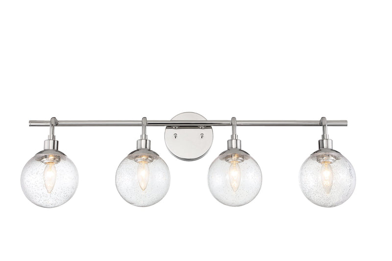 Que 4 Light 32.5" Vanity in Chrome